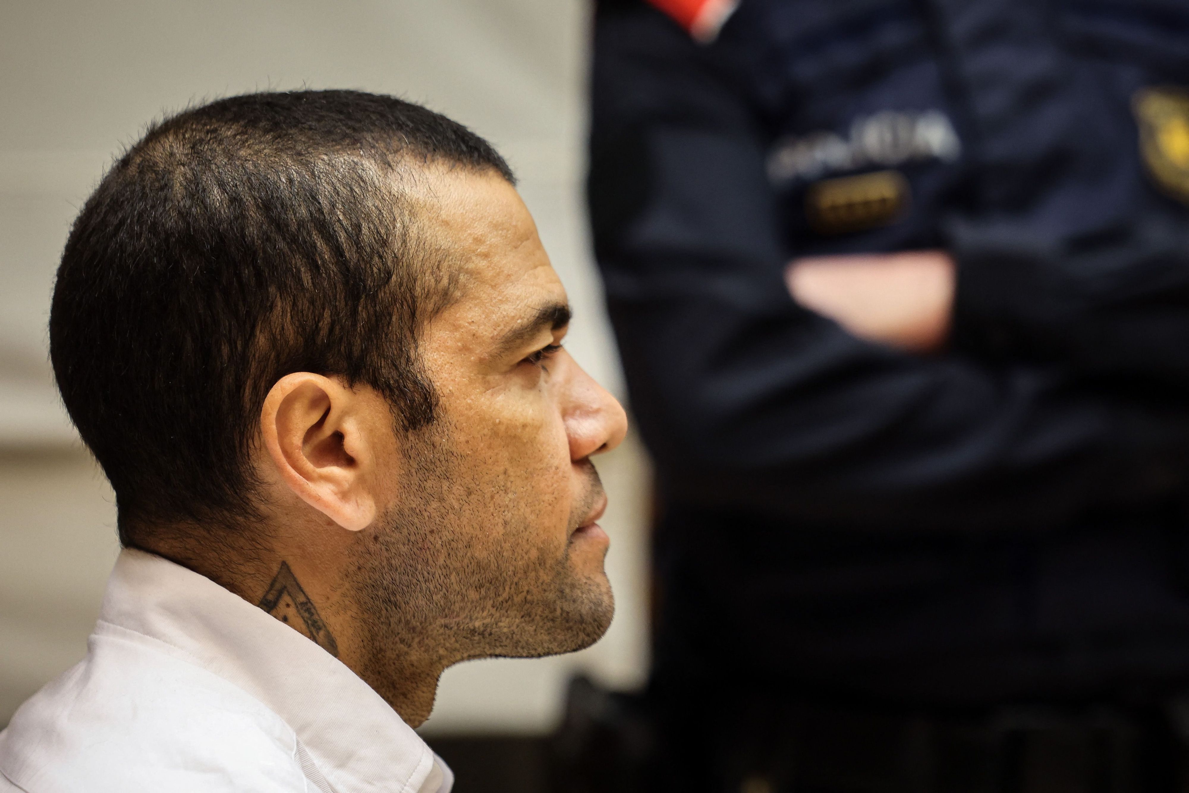 Dani Alves beim Start seines Prozesses im Februar.