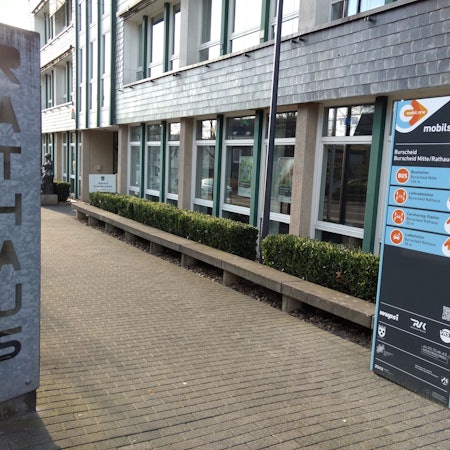 Das Rathaus in Burscheid