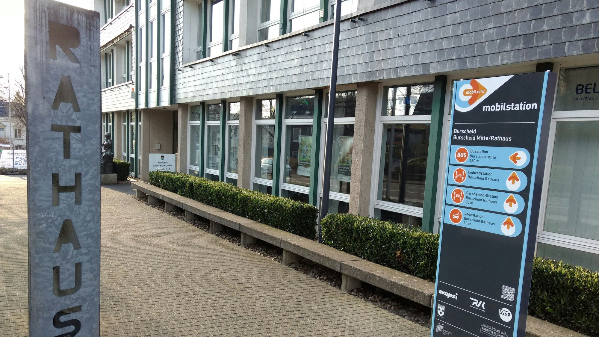 Das Rathaus in Burscheid