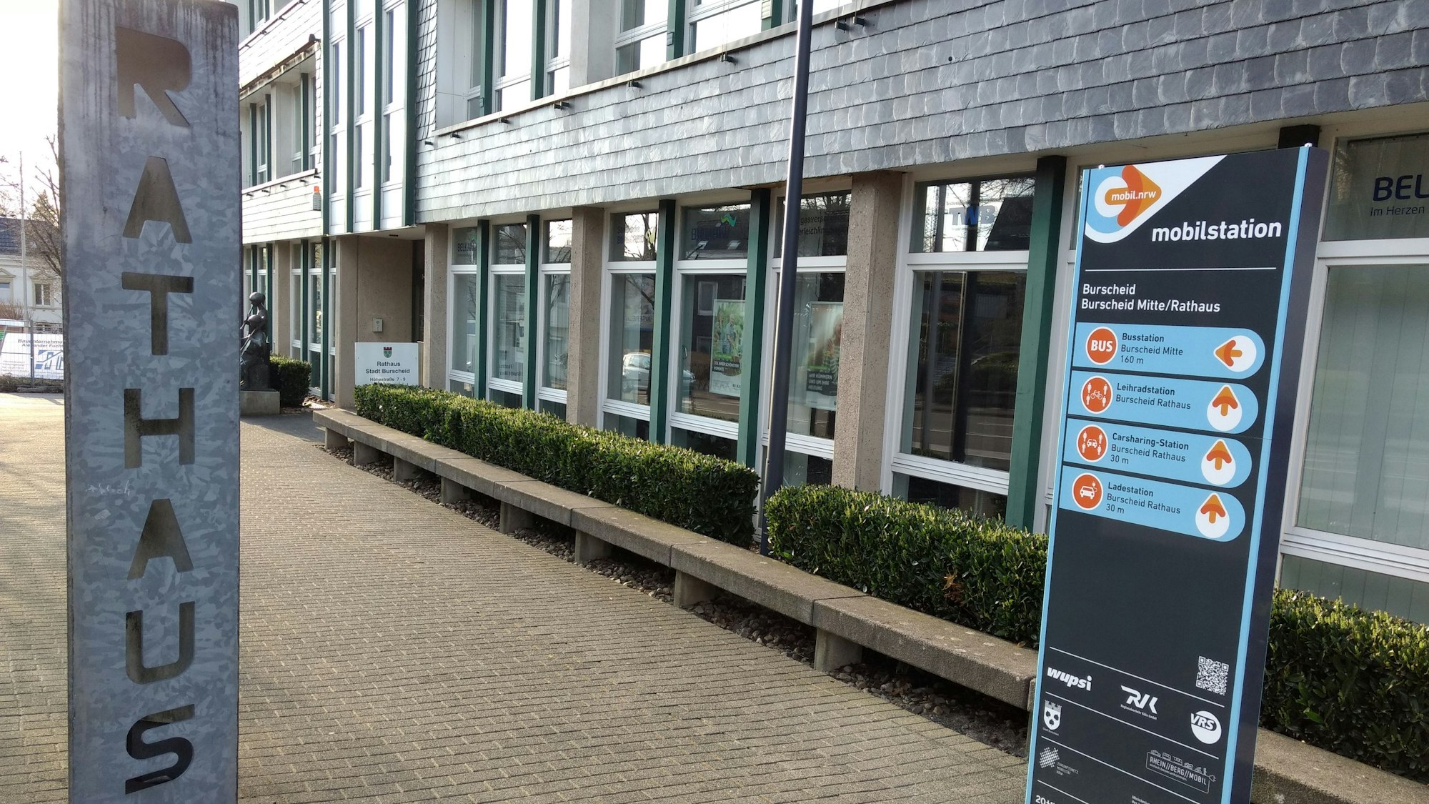 Das Rathaus in Burscheid