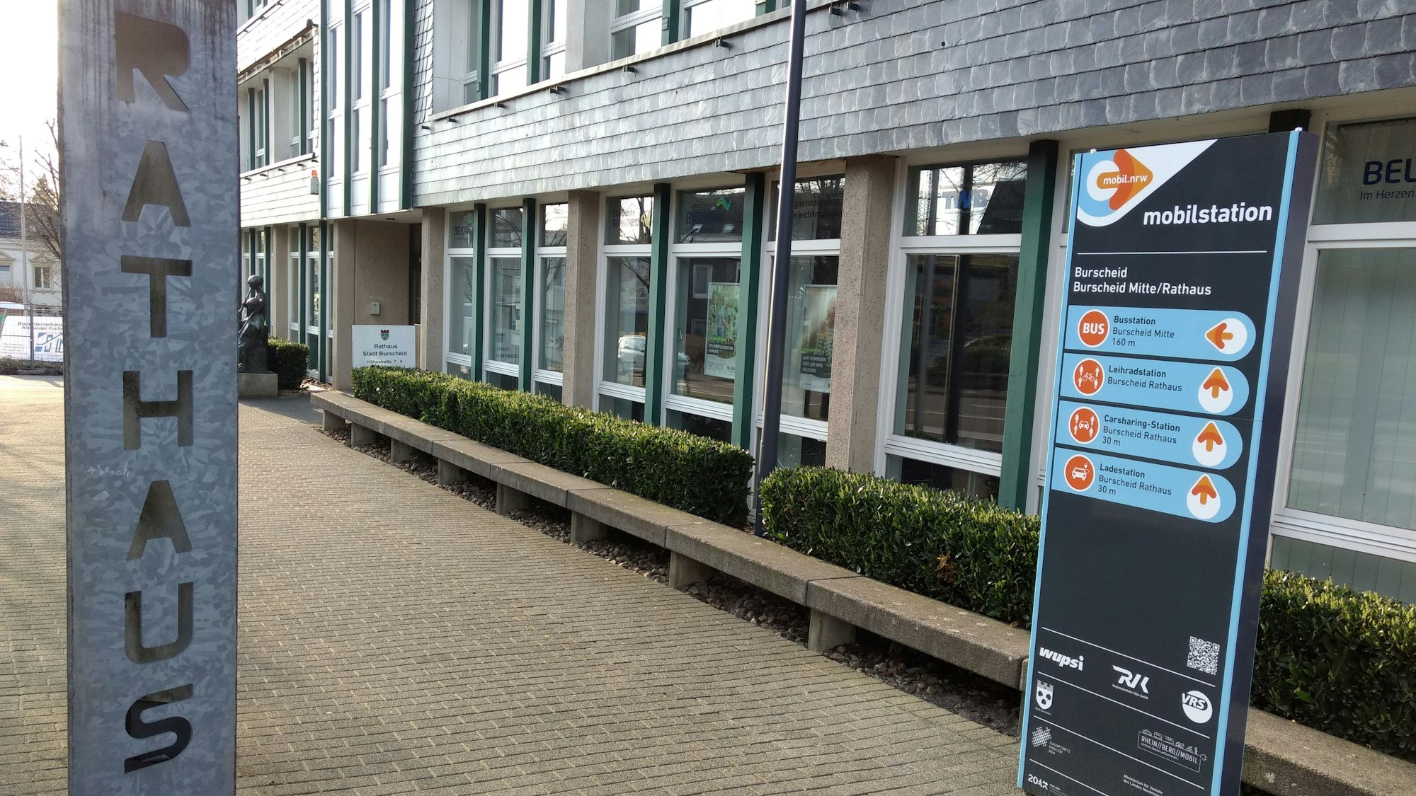 Das Rathaus in Burscheid