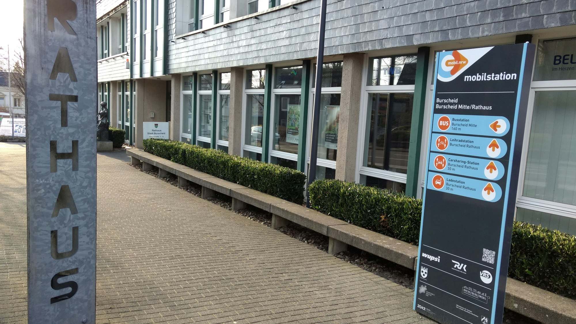 Das Rathaus in Burscheid