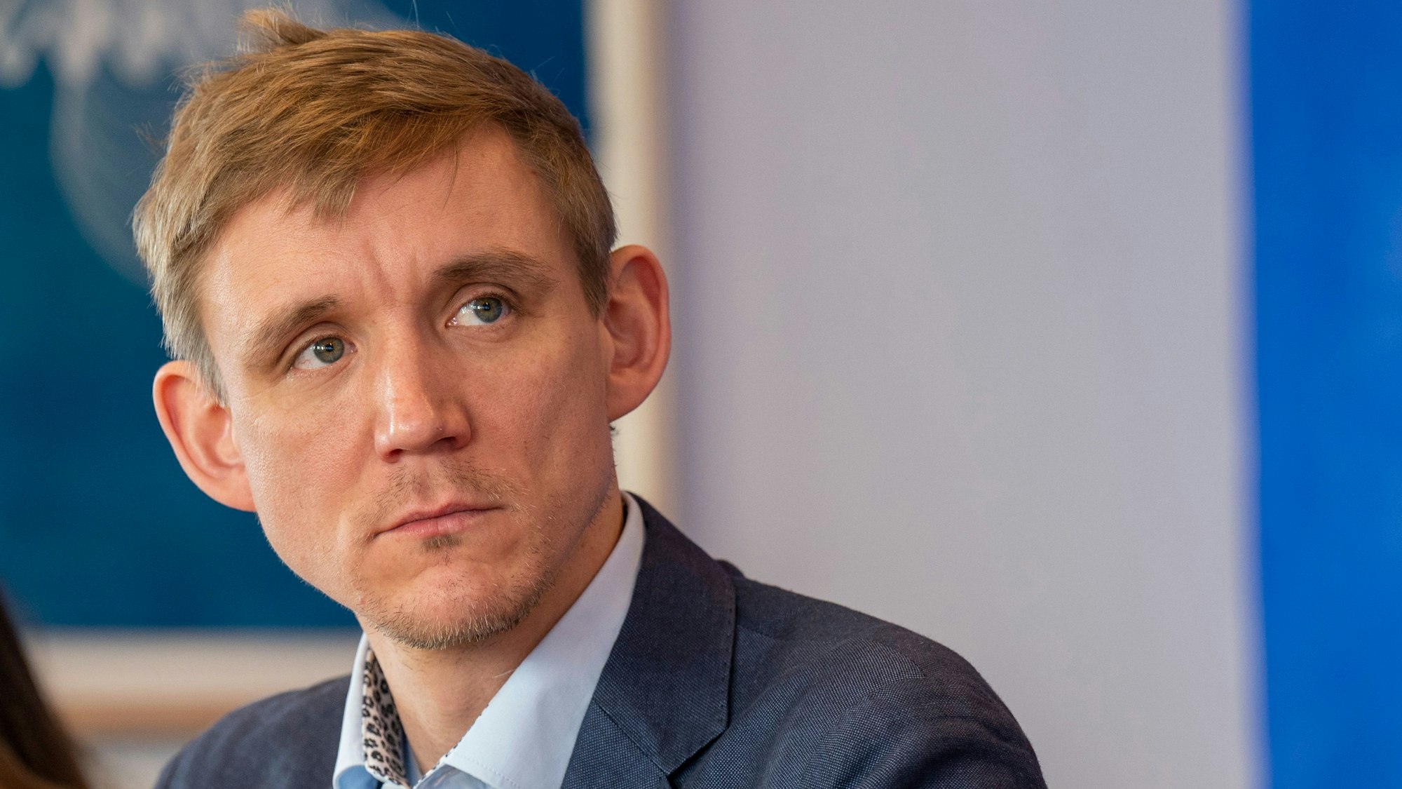 Das Bild zeigt Lino Hammer, Politiker der Grünen.