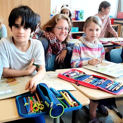 Kinder in der Schule