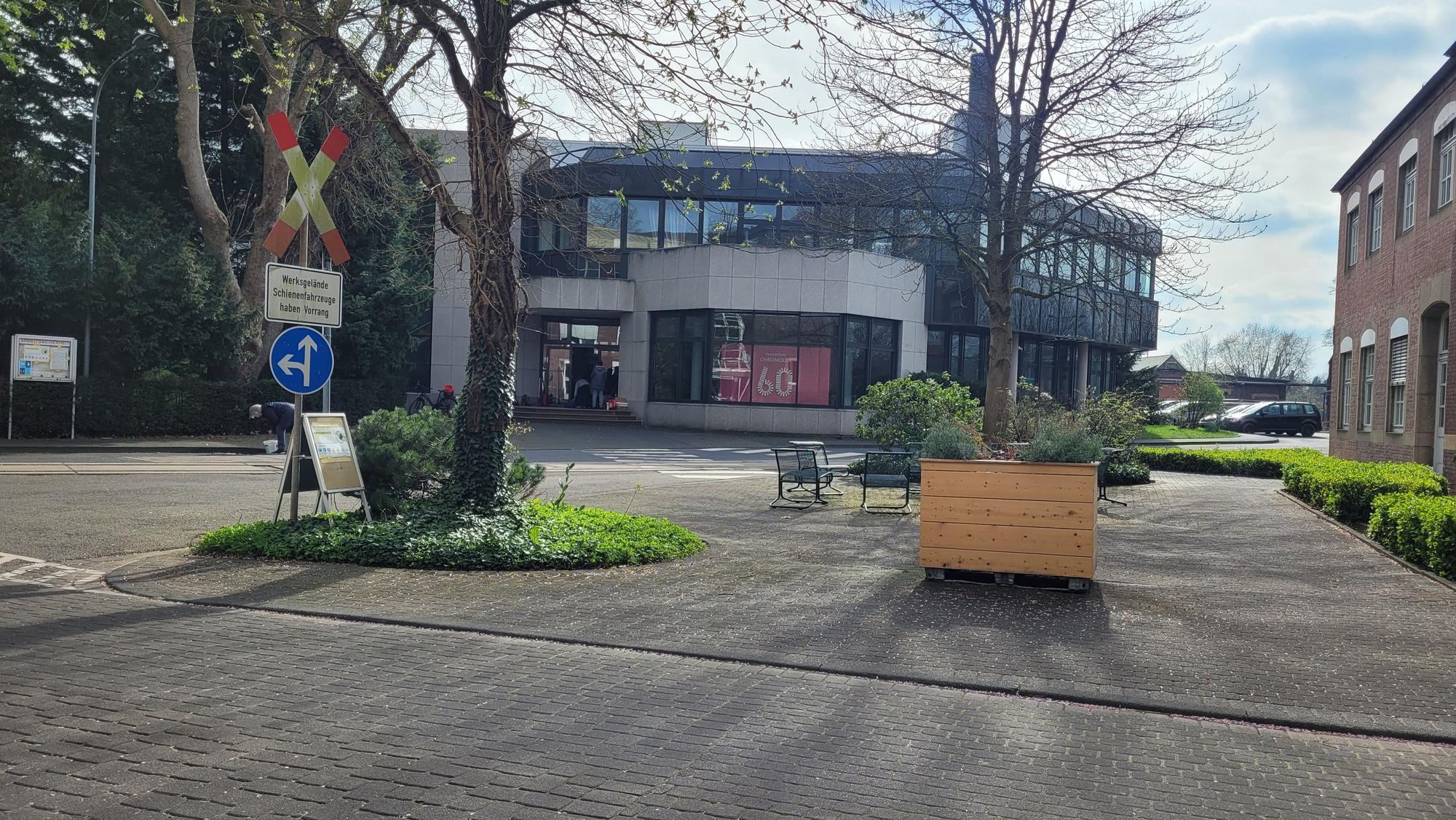 Das Foto zeigt das Zanders-Forum.