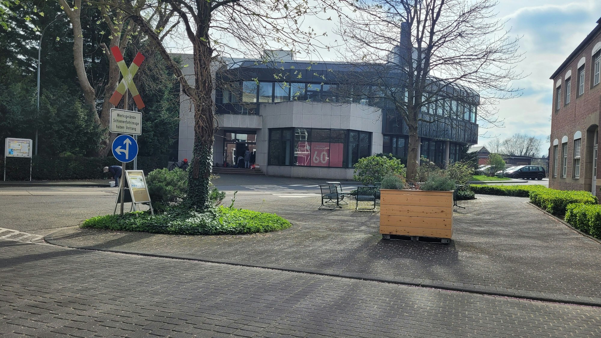 Das Foto zeigt das Zanders-Forum.