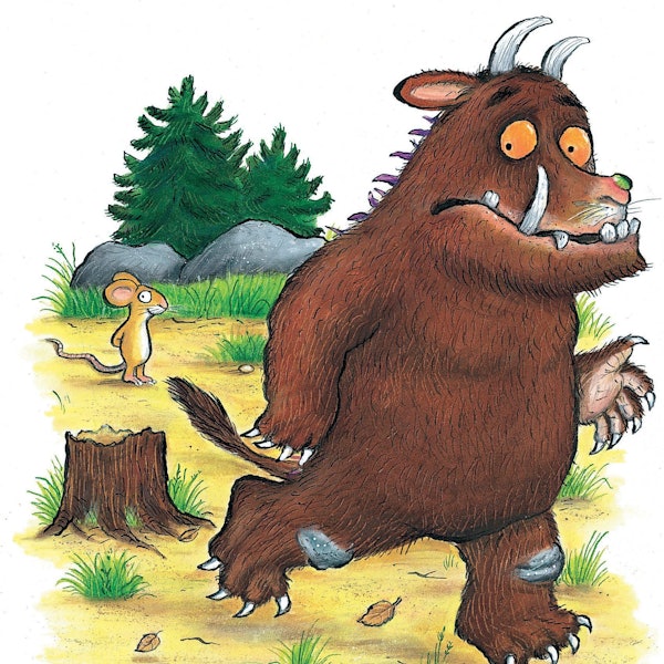 HANDOUT - 21.03.2024, Großbritannien, ---: Der «Grüffelo» und die Maus, gezeichnet von Axel Scheffler (undatiert).
Der Grüffelo wurde vom deutschen Illustrator Axel Scheffler gezeichnet. (zu dpa: «Der Grüffelo wird 25 Jahre alt») Foto: Julia Donaldson/Axel Scheffler/Der Grüffelo/Beltz und Gelberg, Macmillan Children·s Books/dpa - Honorarfrei nur für Bezieher des Dienstes dpa-Nachrichten für Kinder +++ dpa-Nachrichten für Kinder +++