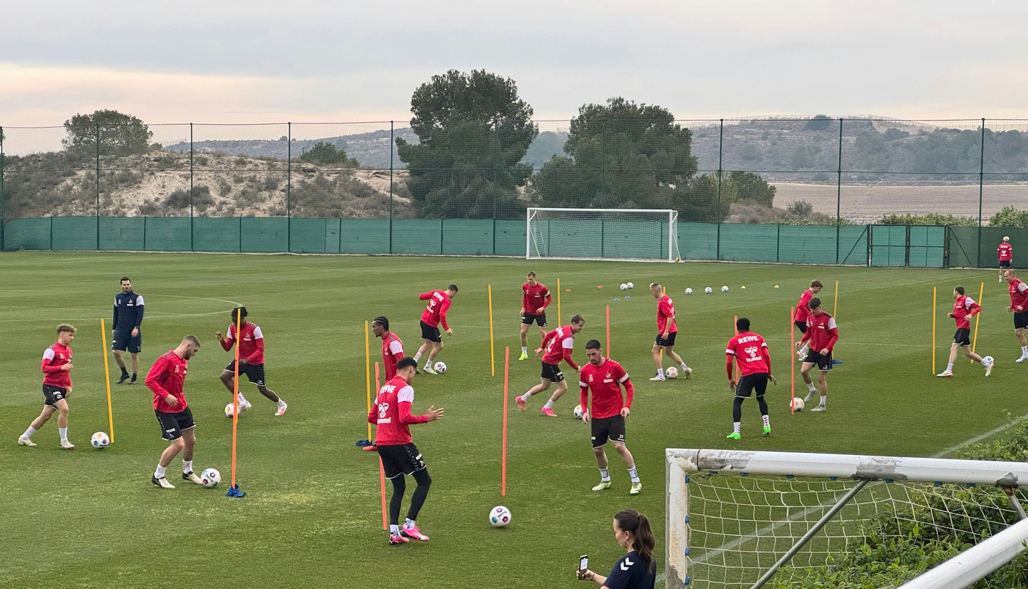 FC-Trainingslager in Algorfa