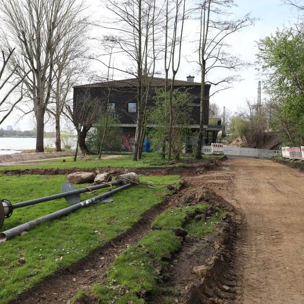 Granatenfund bei Bauarbeiten für Radweg zwischen Bonn-Oberkassel und Niederdollendorf