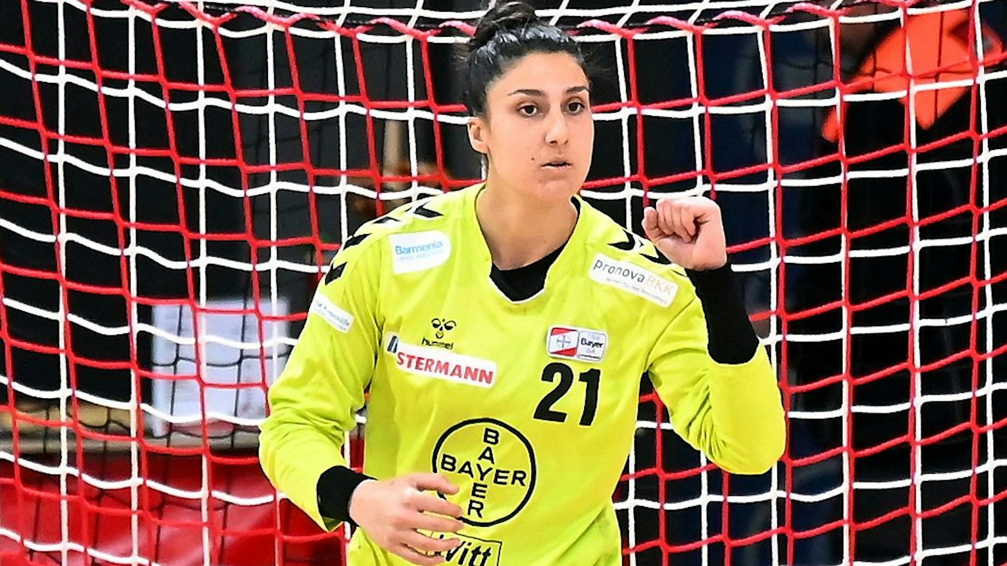 26.02.2023, Handball-Bayer Leverkusen-Buxtehude
Miranda Nasser (Bayer)
Foto: Uli Herhaus