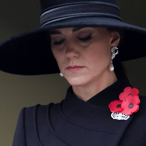 Prinzessin Kate bei der Gedenkfeier zum Volkstrauertag am Cenotaph in Whitehall in London.