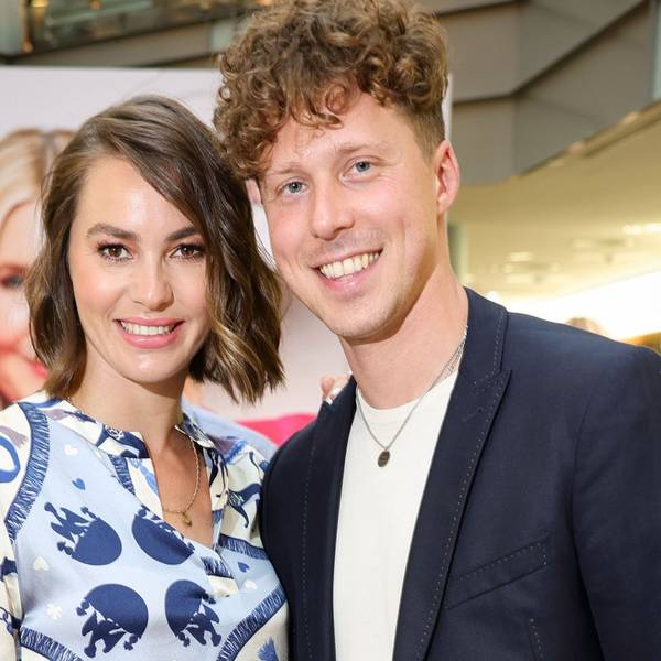 Renata und Valentin Lusin bei einem Event in Düsseldorf.