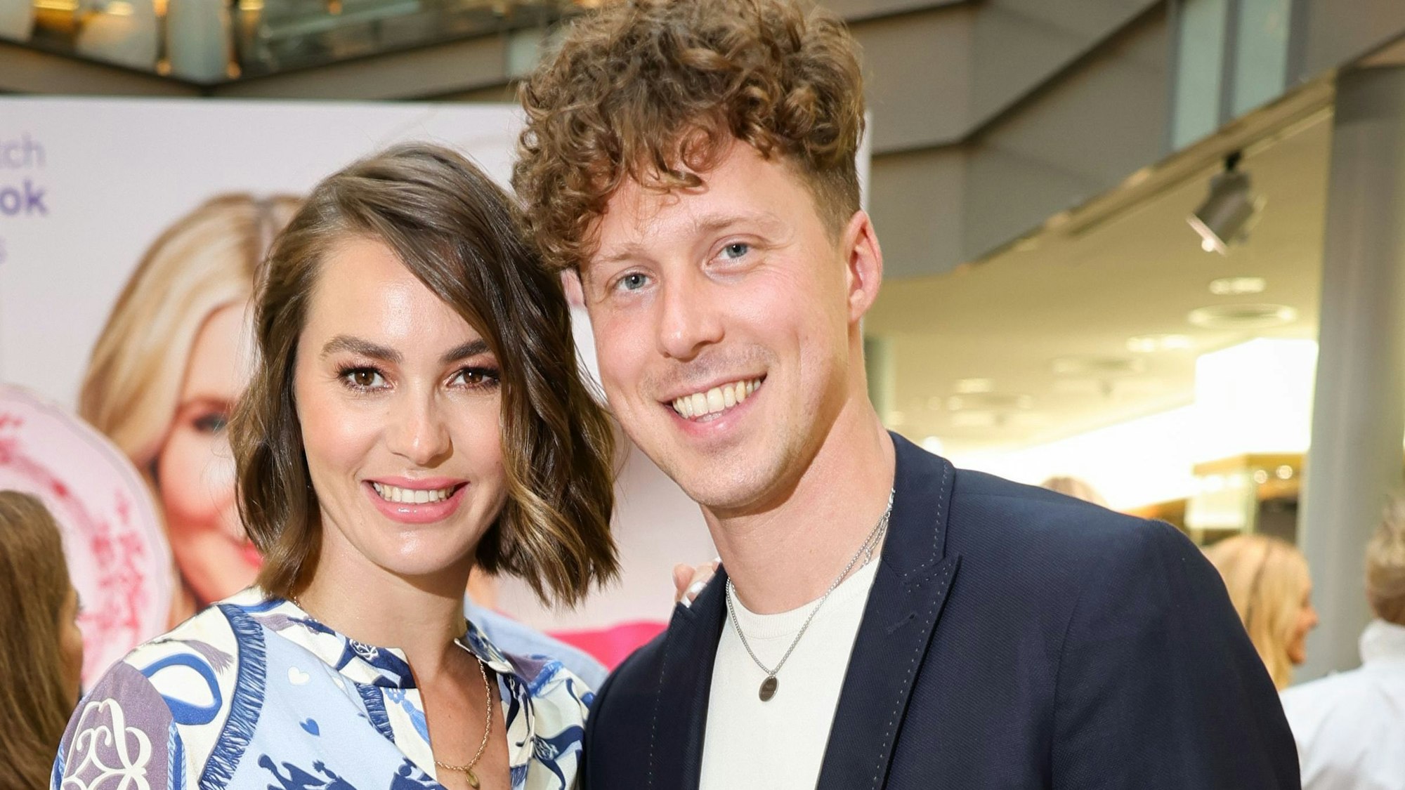 Renata und Valentin Lusin bei einem Event in Düsseldorf.