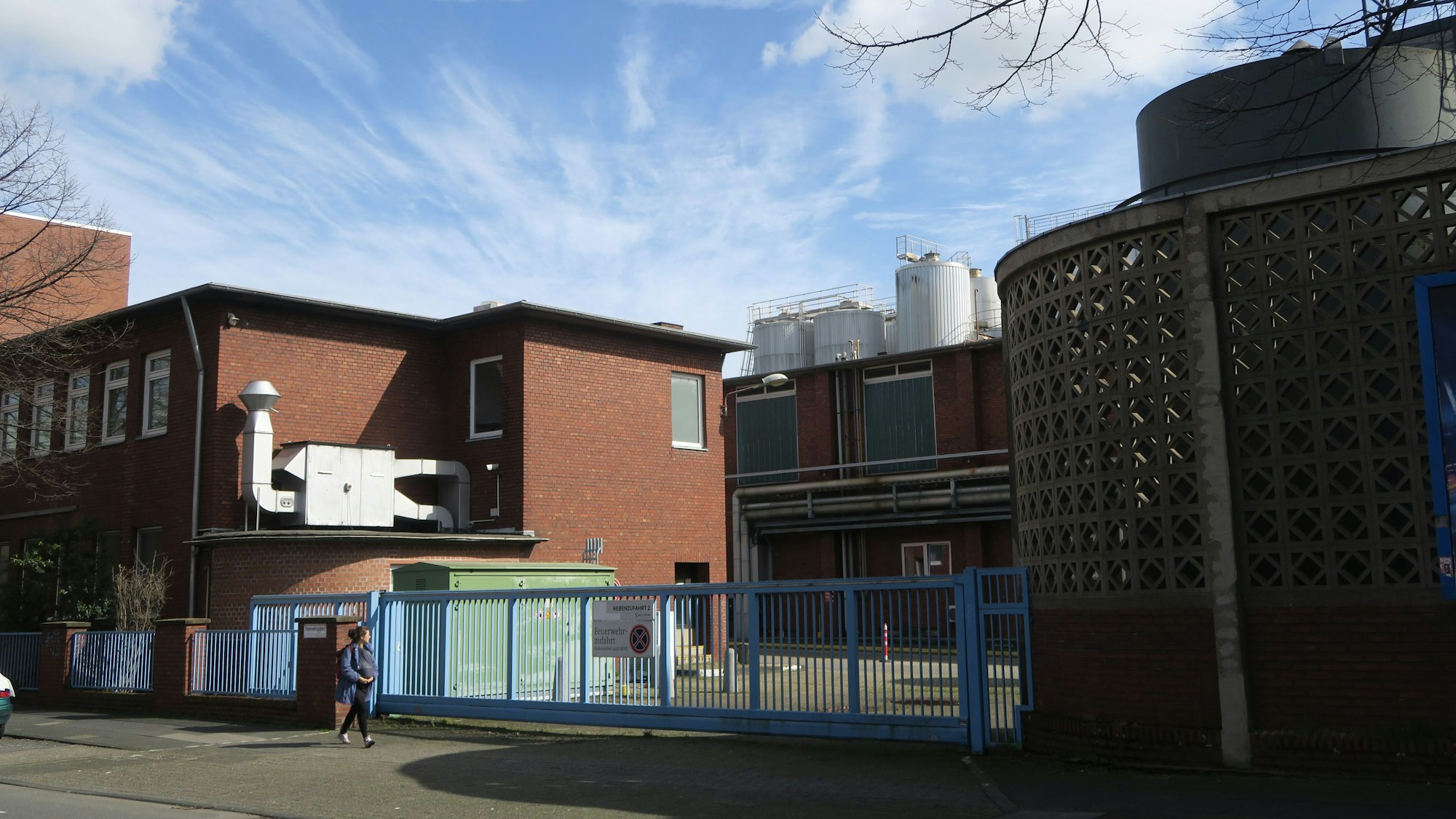 Ehemalige Molkerei an der Geldernstraße, die Gebäude sollen, wie im Fall des Schlachthofs, erhalten und umgenutzt werden.