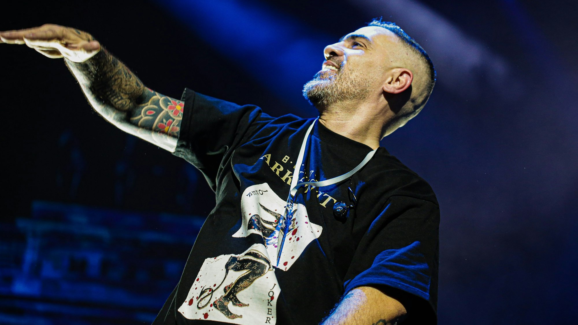 Bushido in Köln auf der Bühne