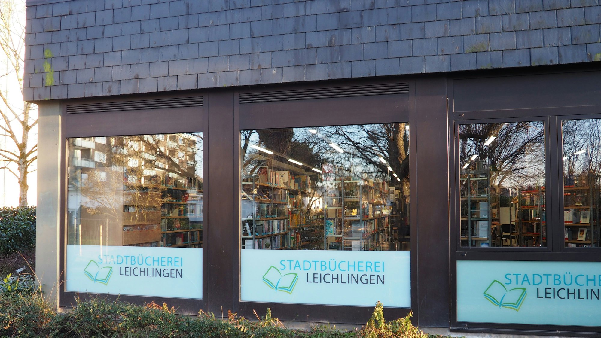 Die Stadtbücherei Leichlingen.