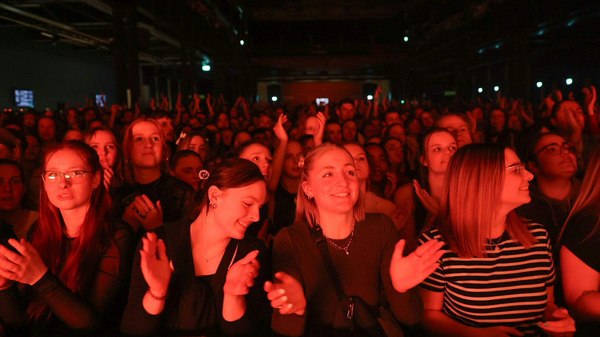 Das Publikum beim großen Mitsing-Konzert im Palladium.