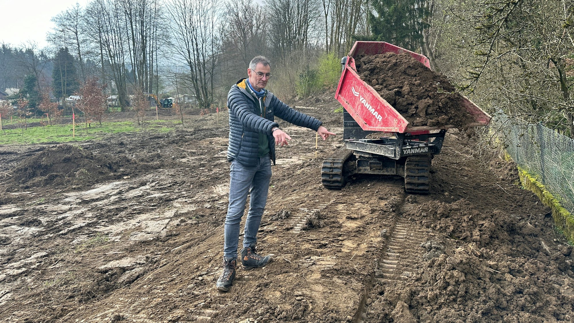 Wipperverbreiterung in Wipperfürth-Ohl.