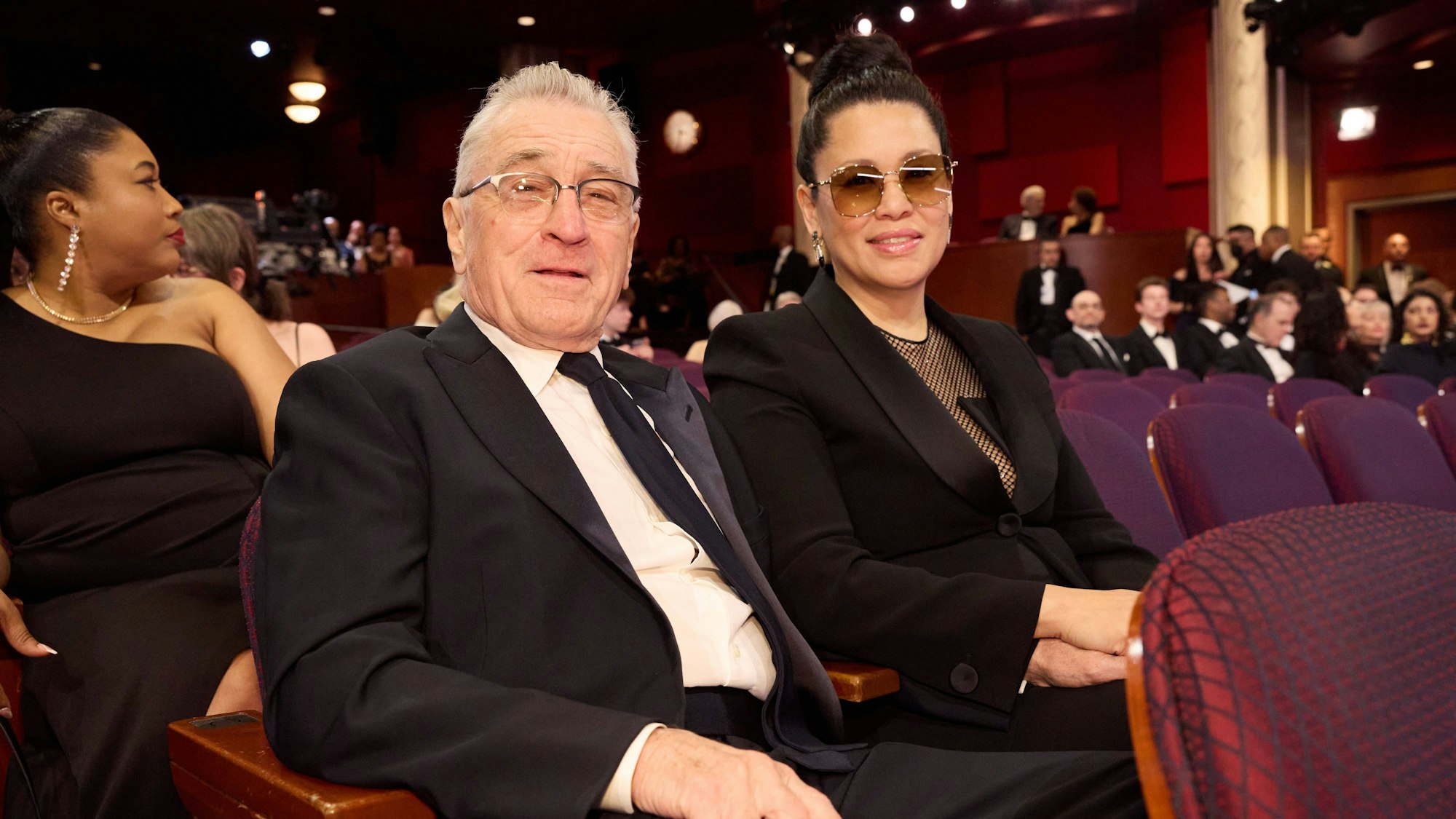 Robert De Niro und Tiffany Chen bei den Oscars 2024.