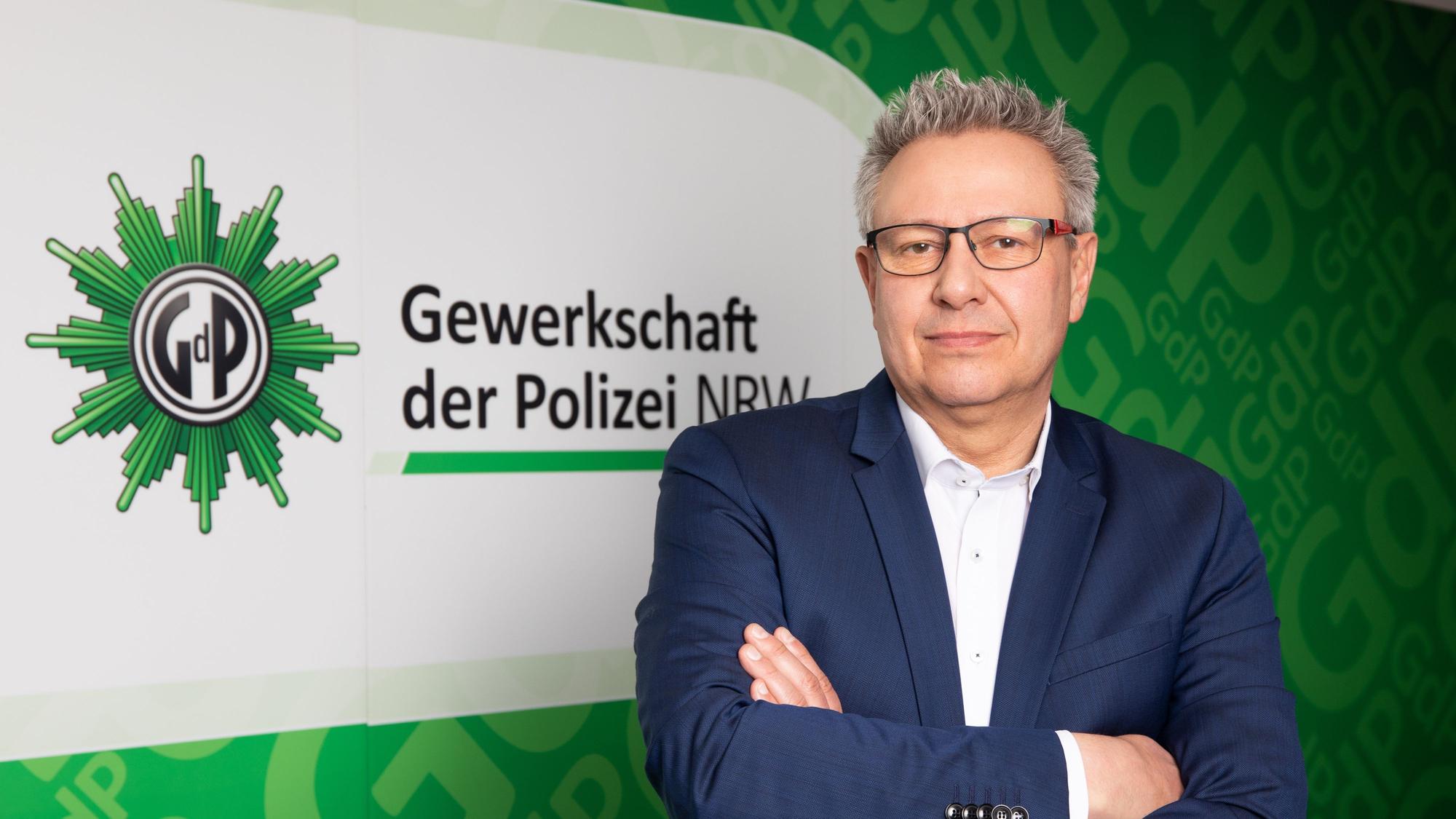 Michael Mertens, Vorsitzender der Gewerkschaft der Polizei in NRWs