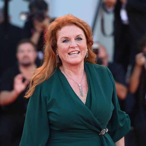 Sarah Ferguson bei den Filmfestspielen in Venedig.