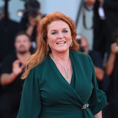 Sarah Ferguson bei den Filmfestspielen in Venedig.