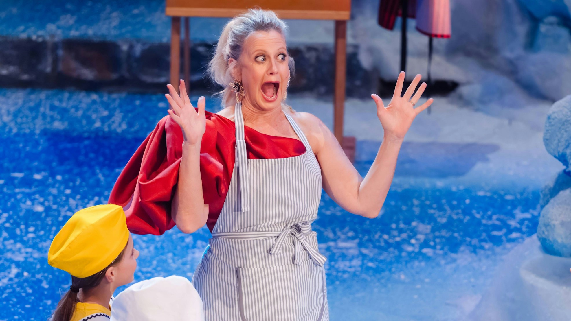 Barbara Schöneberger bei einem Fernsehauftritt.