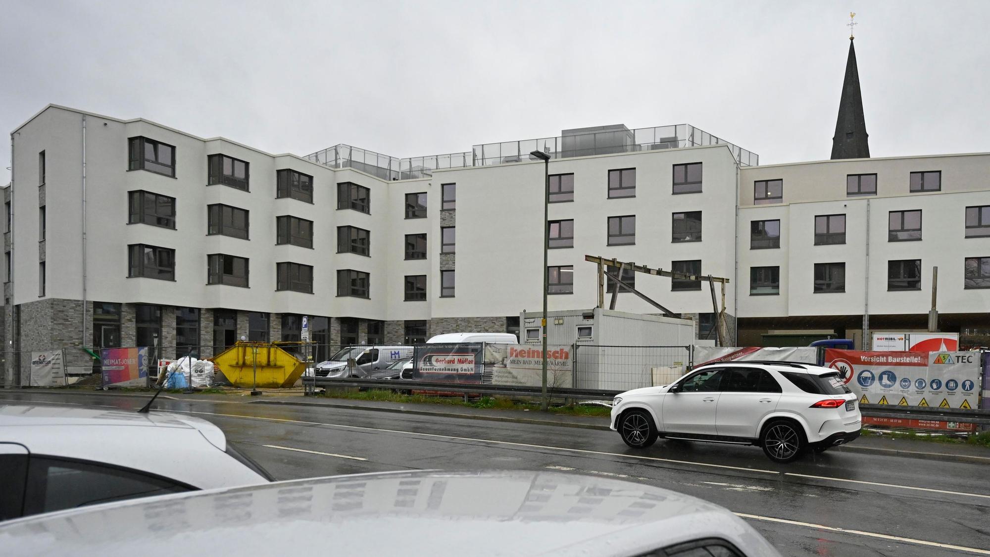 Neubau des Caritas-Altenheims.