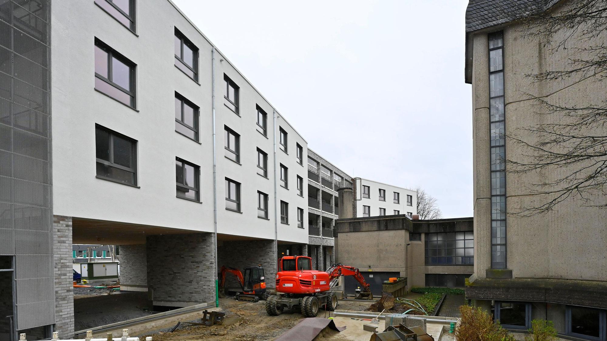 Neubau des Caritas-Altenheims.