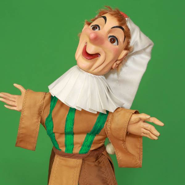 Eine Kasperl-Marionette