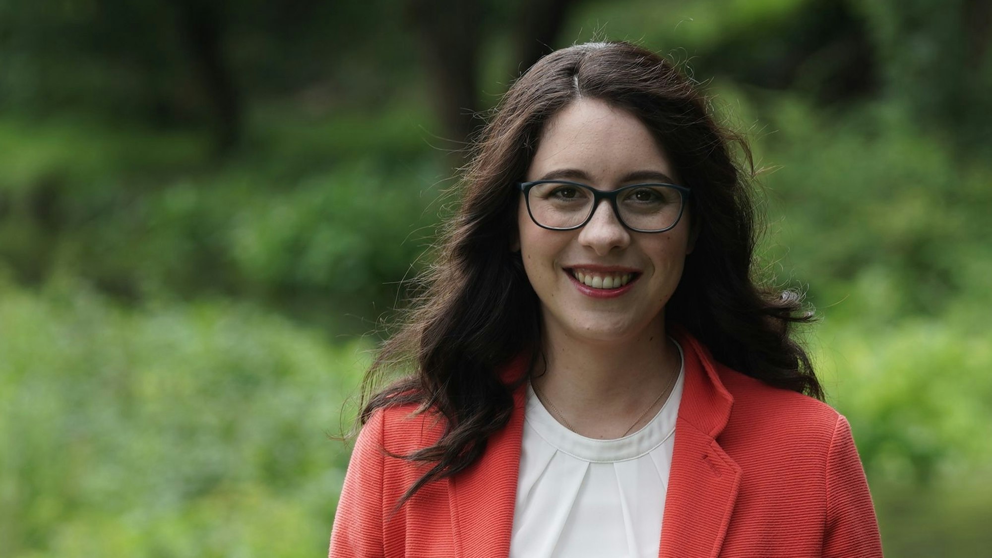 Auf dem Foto ist die CDU-Landtagsabgeordnete Romina Plonsker aus Pulheim zu sehen.