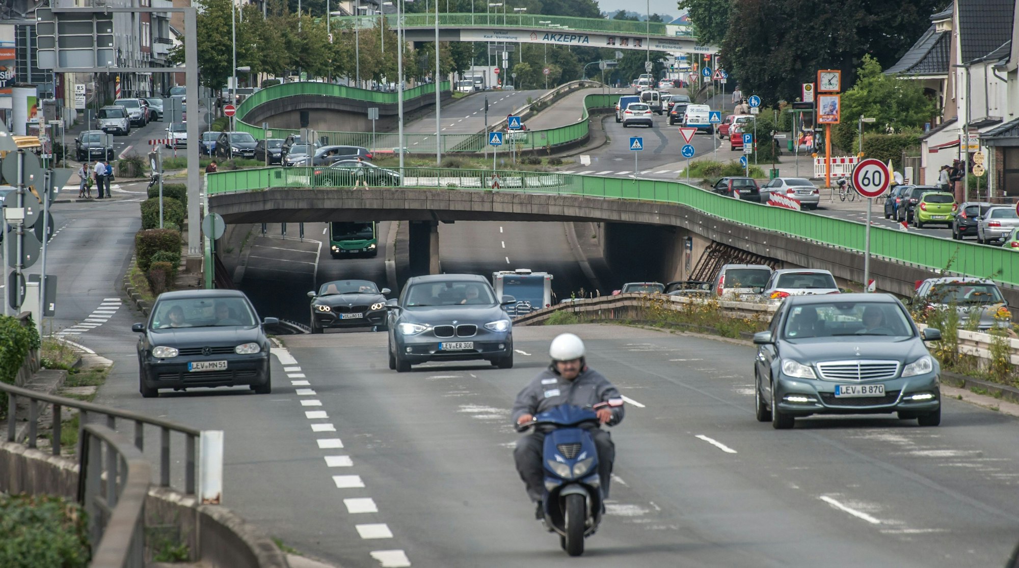 Europaring mit Kreisel Küppersteg