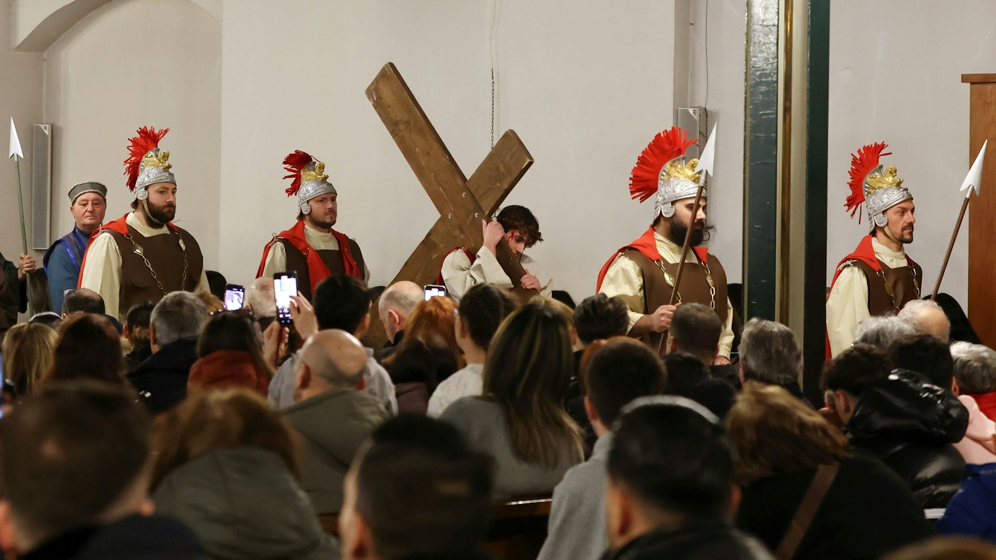 Karfreitagsprozession in Kalk.