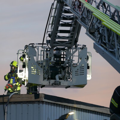 Feuerwehrleute im Einsatz.