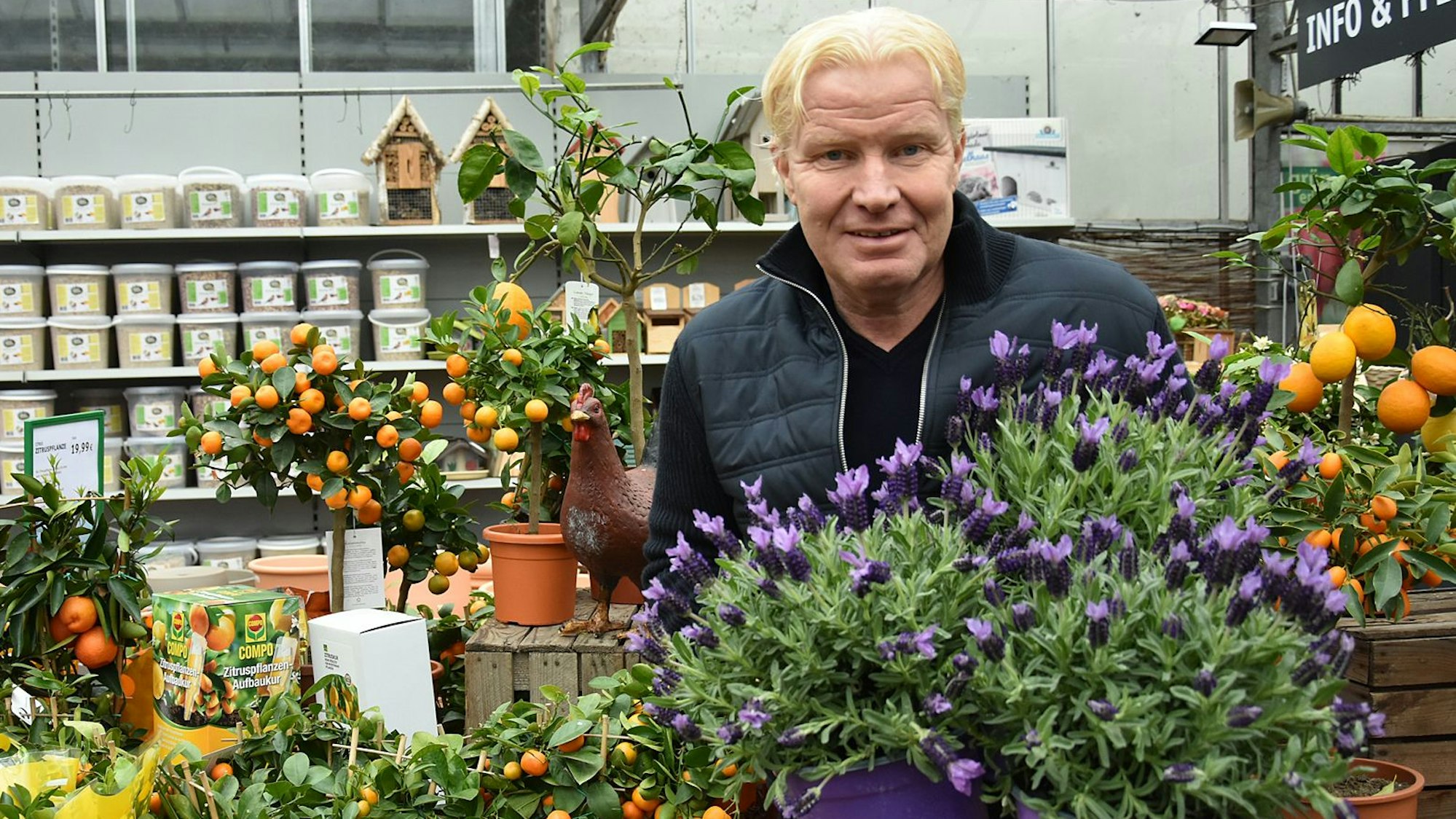 Bei Stefan Bergerhoff in Wiehl-Alperbrück erfüllen sich viele Gartenfreundinnen und Gartenfreude aus Oberberg gerade auch den Traum vom Mittelmeer.