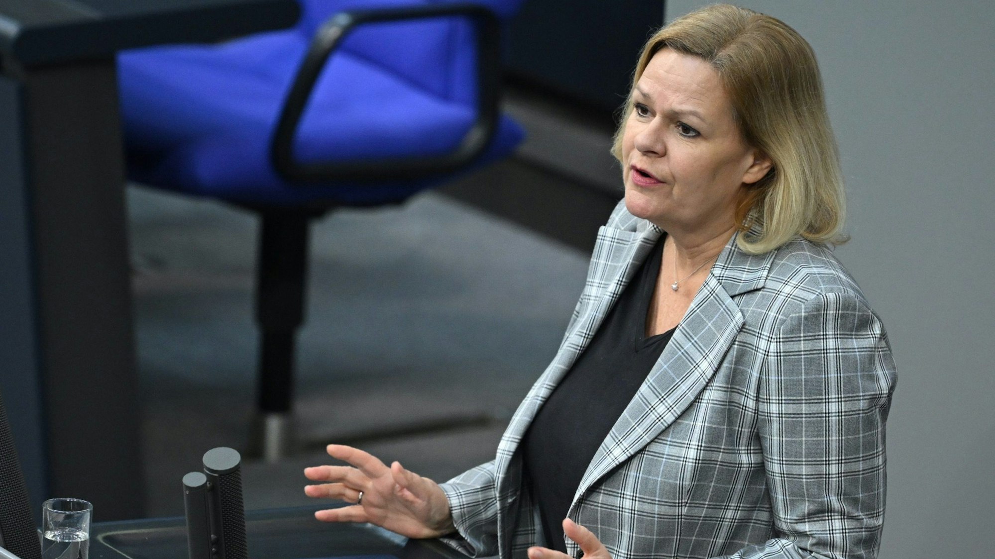 Nancy Faeser (SPD), Bundesministerin für Inneres und Heimat.