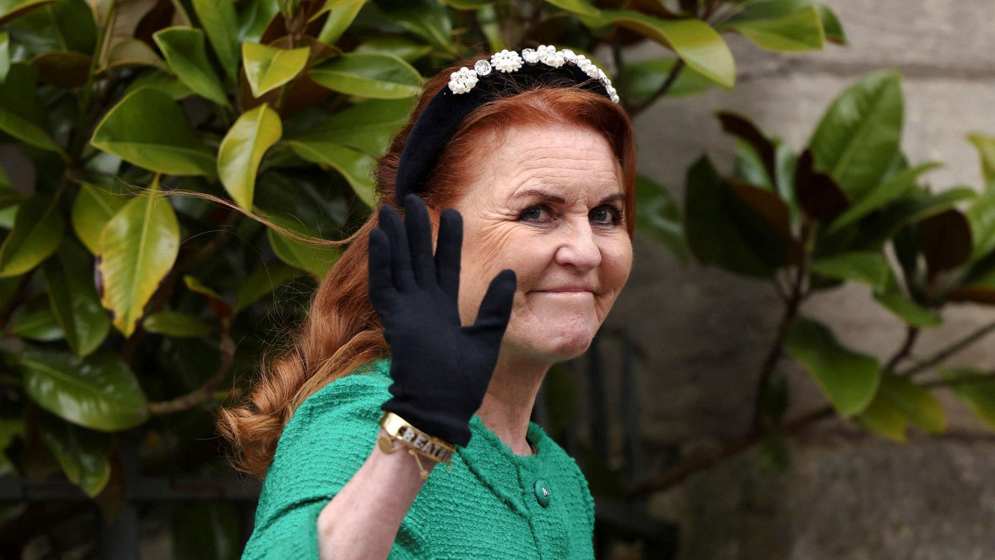 Sarah Ferguson beim Ostergottesdienst 2024.