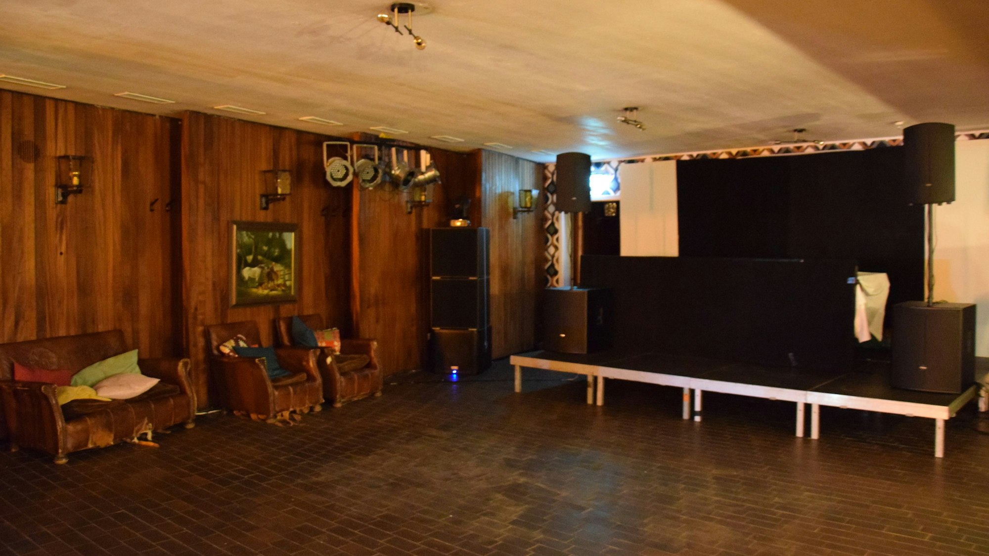 Der urige Partykeller des „Palmengarten“. Auch hier soll es Aktionen geben.