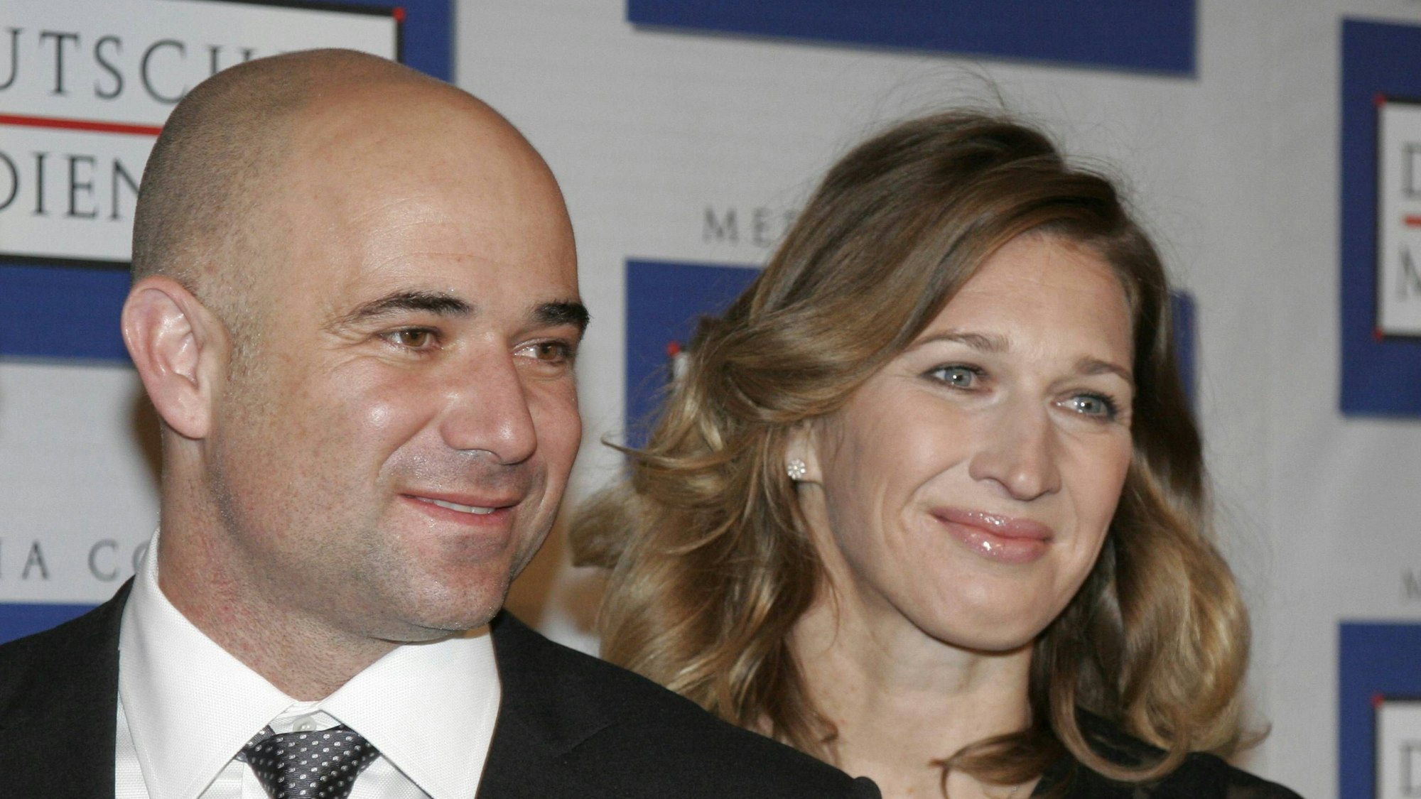Andre Agassi und Steffi Graf