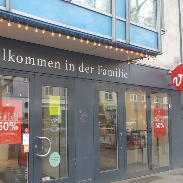 Die Filale des italienischen Feinkosthändlers Viani an der Sülzburgstraße 66 ist geschlossen.