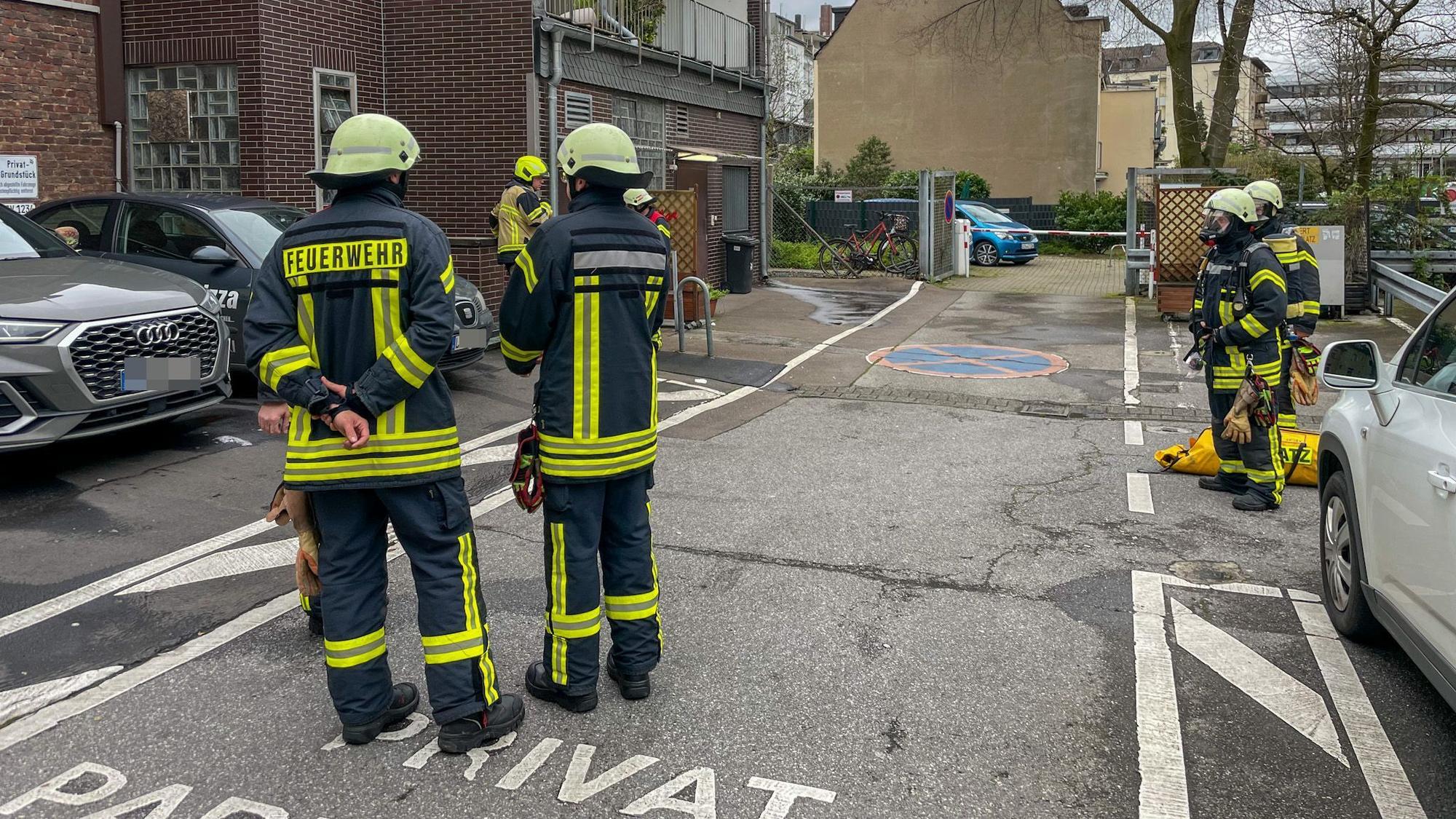 Ein Melder im Keller einer Gaststätte hatte angeschlagen.