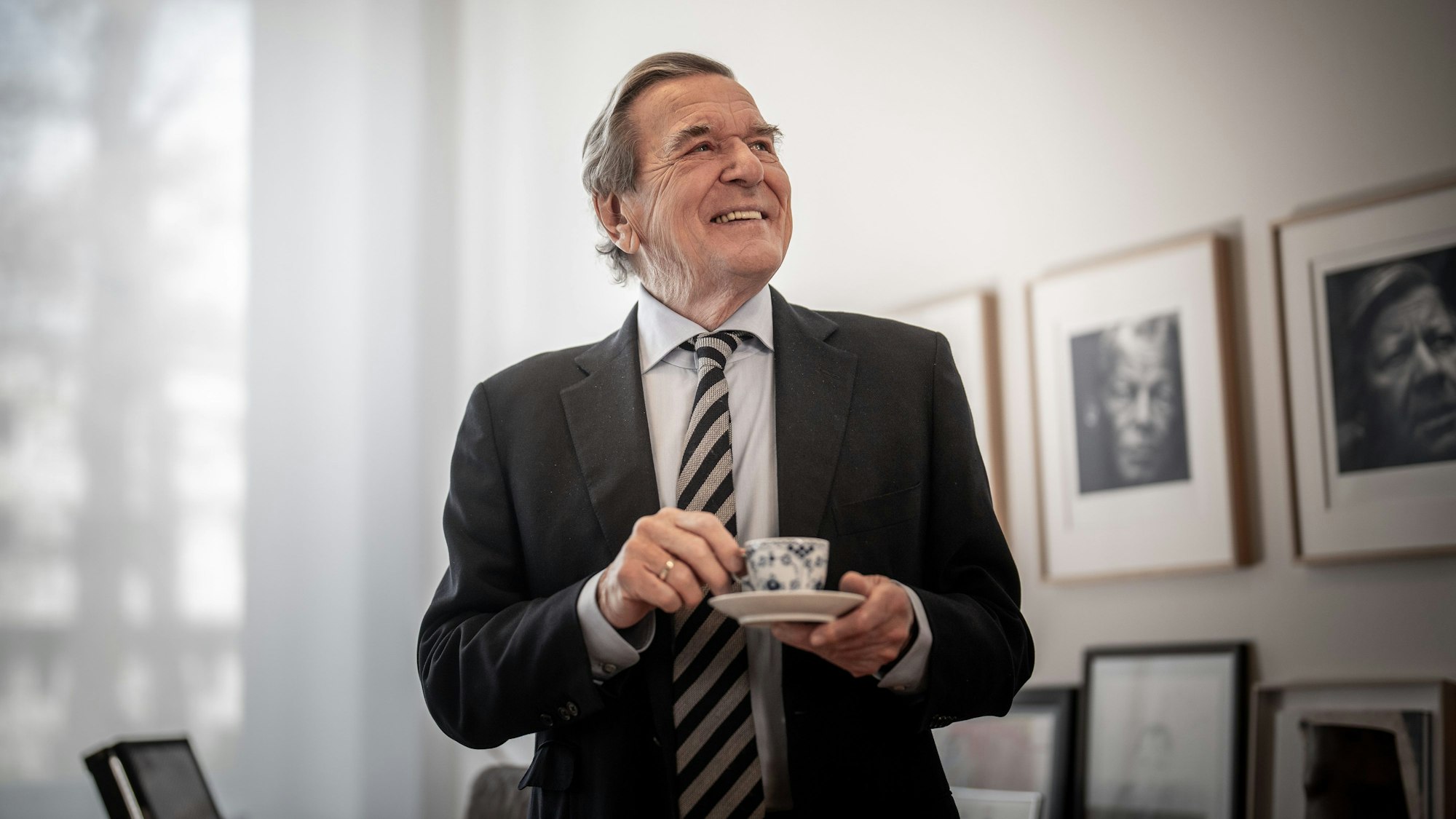 Gerhard Schröder (SPD) war Bundeskanzler von 1998 bis 2005.