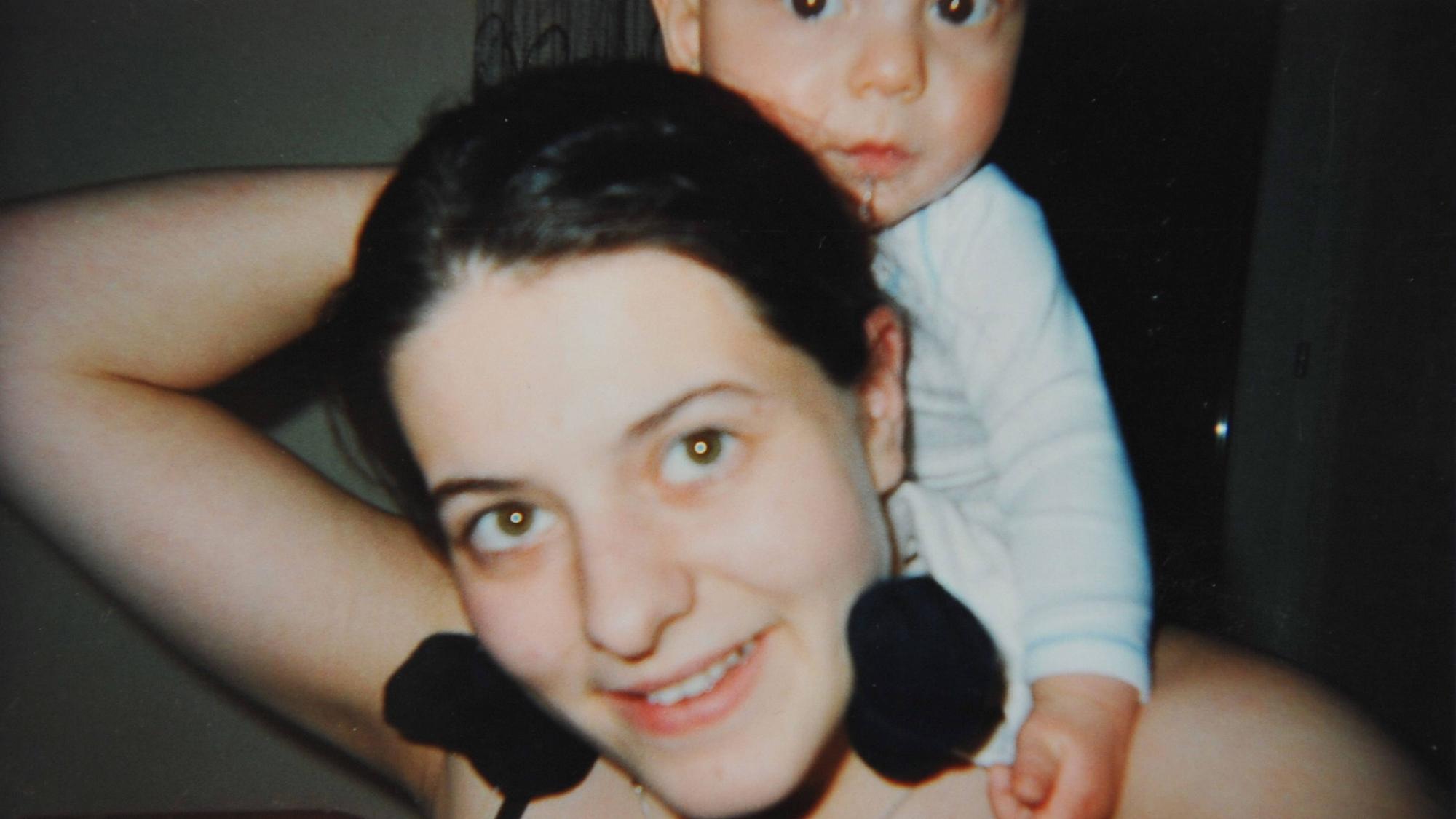 Antoine mit seiner Mutter Alexandrine.