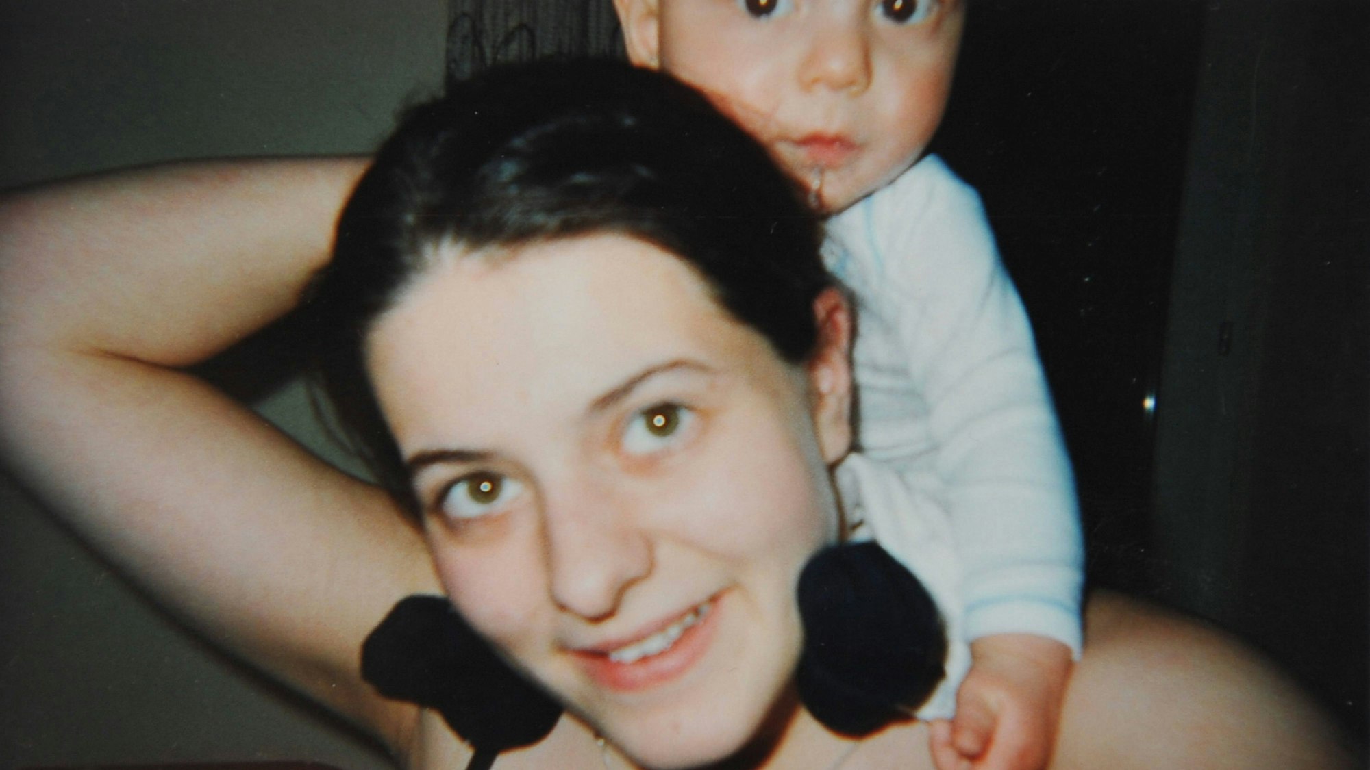 Antoine mit seiner Mutter Alexandrine.