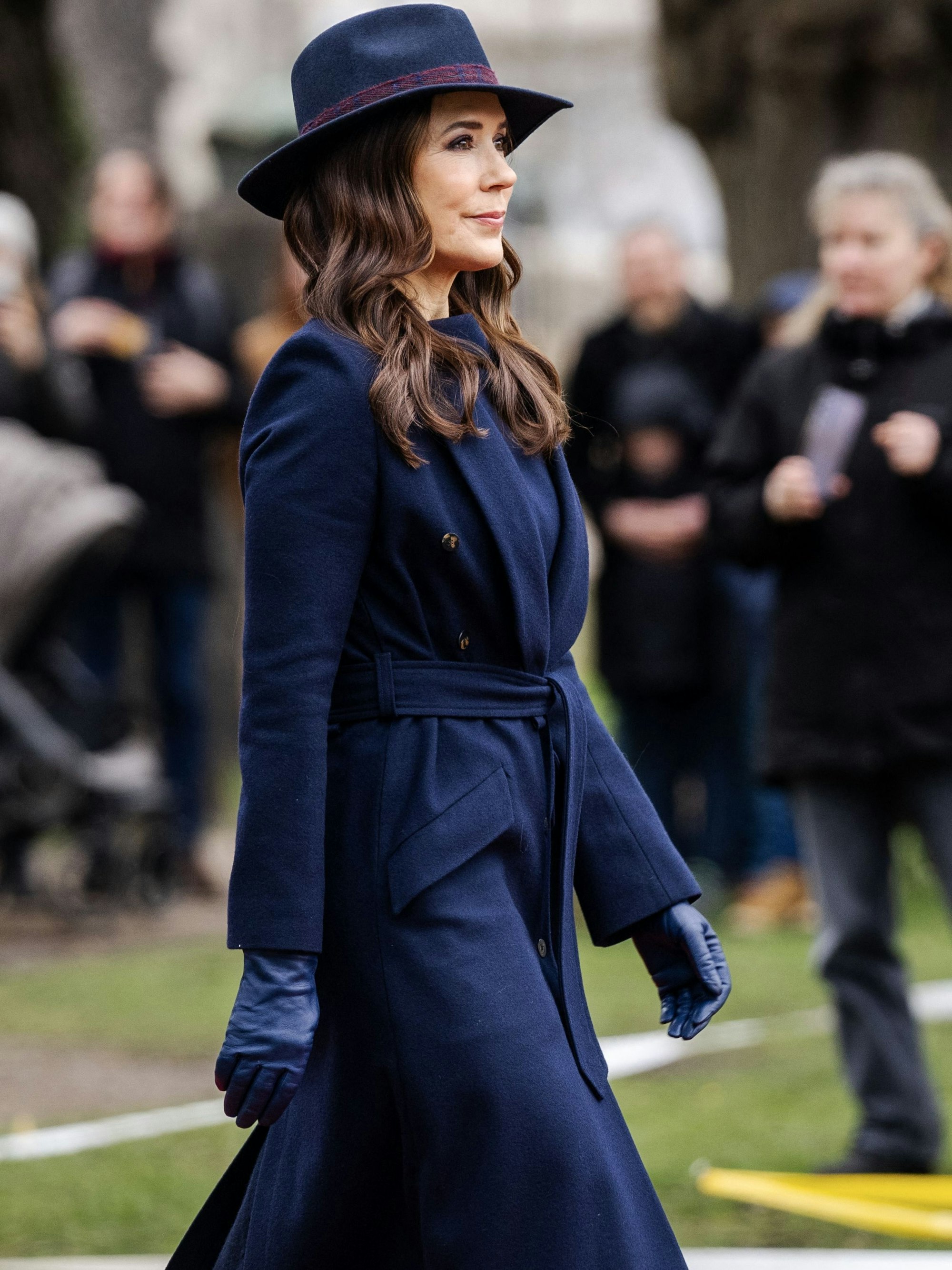Königin Mary von Dänemark bei den Feierlichkeiten zum 75. Jahrestag der dänischen Heimwehr.