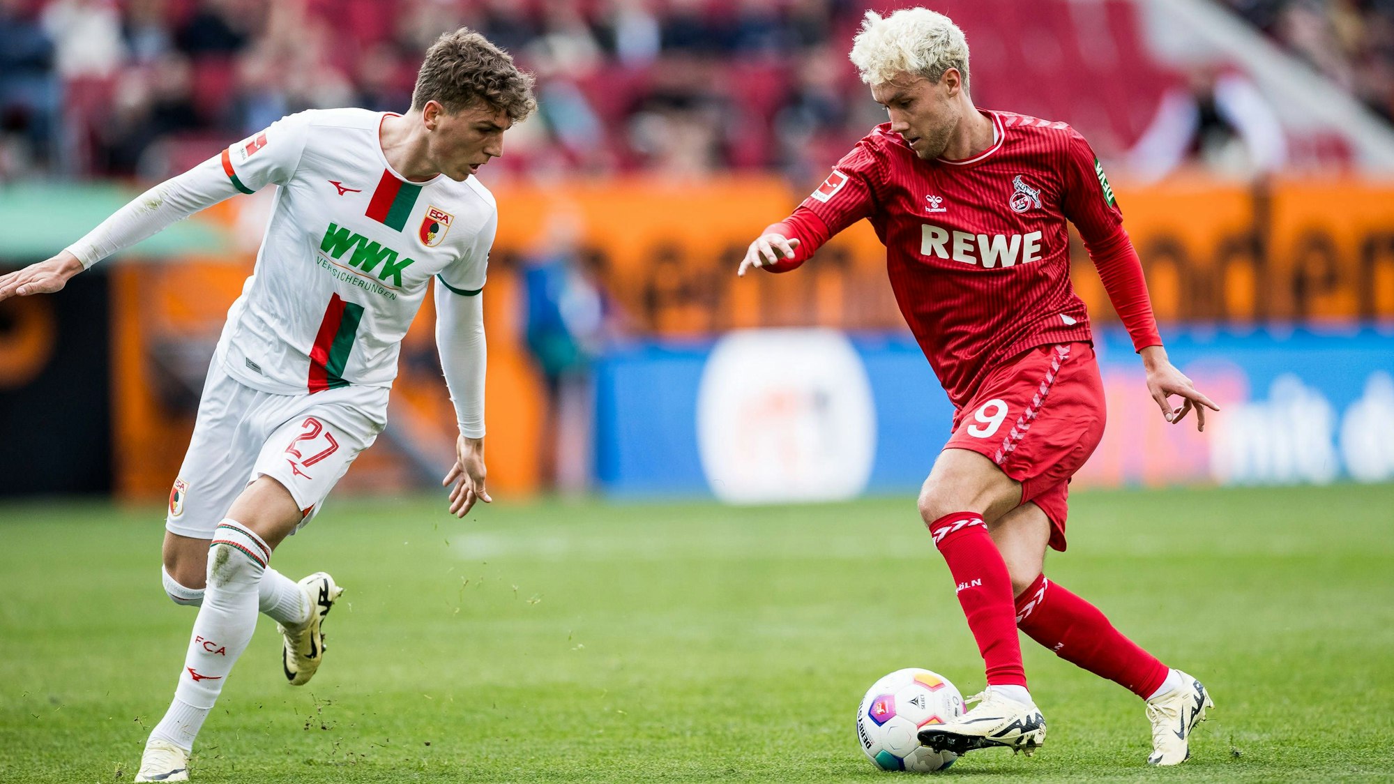 Luca Waldschmidt kehrte in Augsburg zurück und soll gegen Bochum weitere Minuten erhalten.