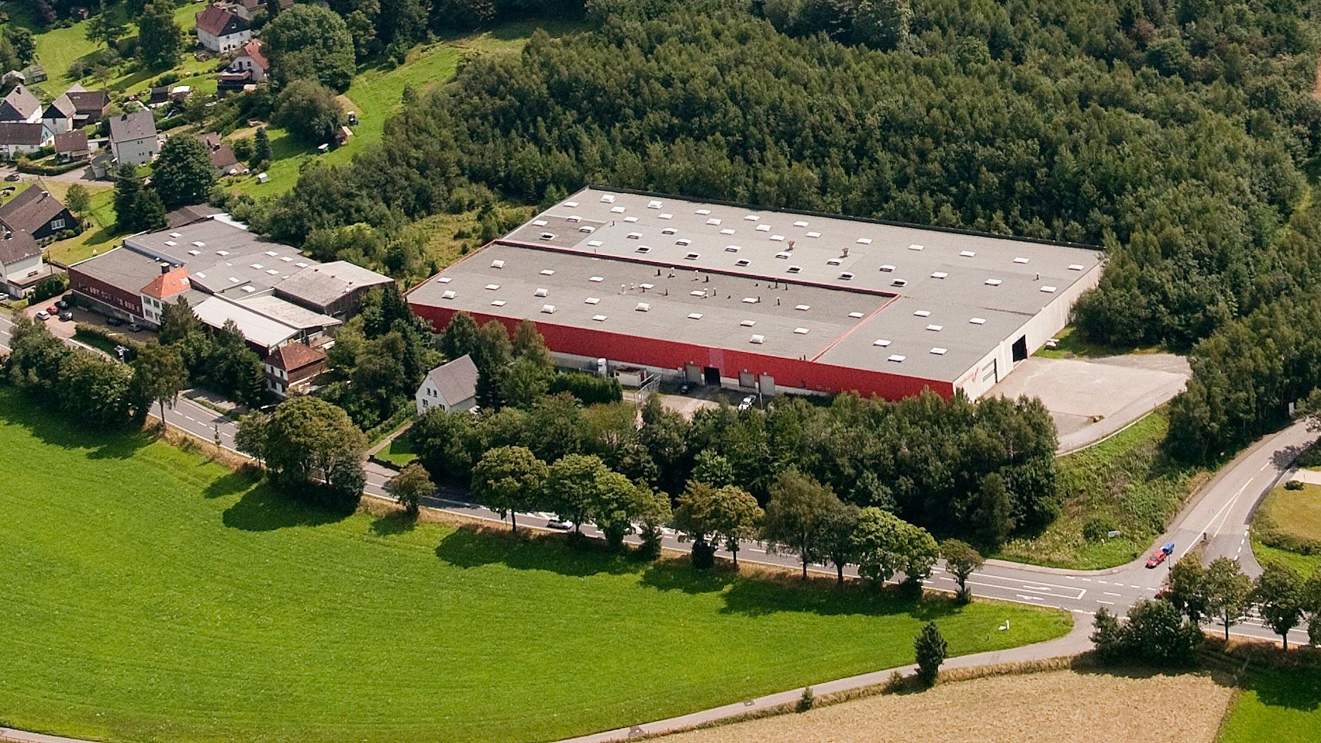 Luftbild der Firma Vogelsang