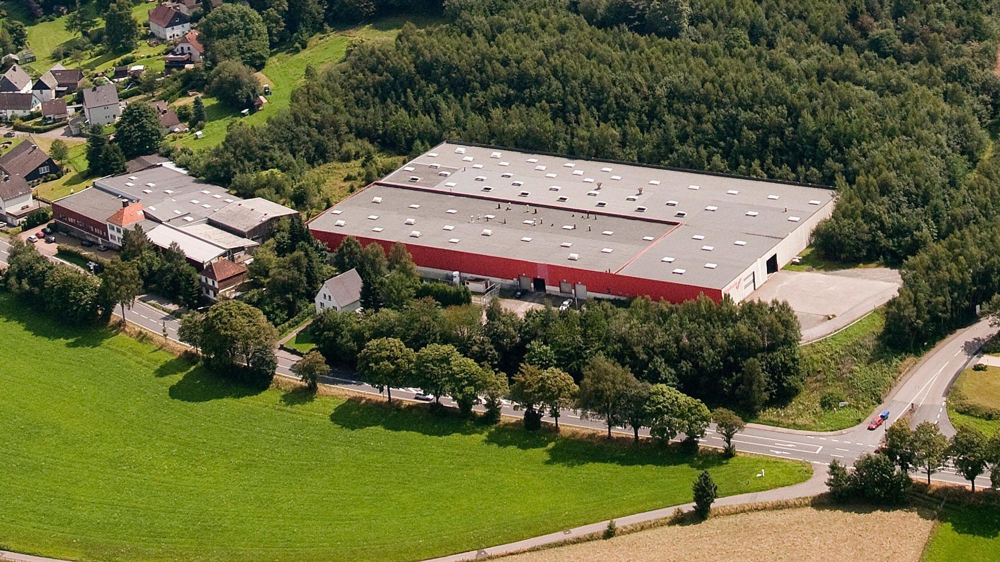 Luftbild der Firma Vogelsang