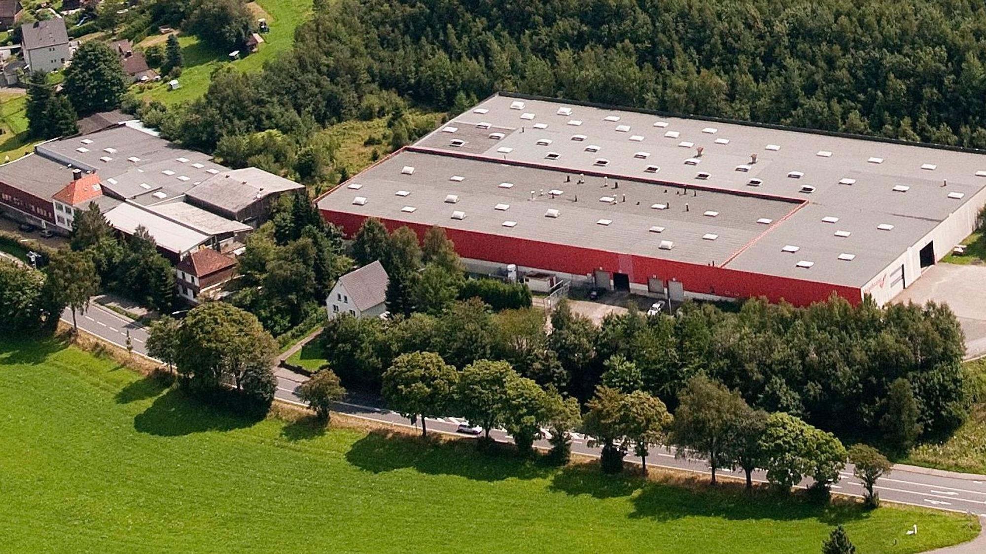 Luftaufnahme der Firma Vogelsang