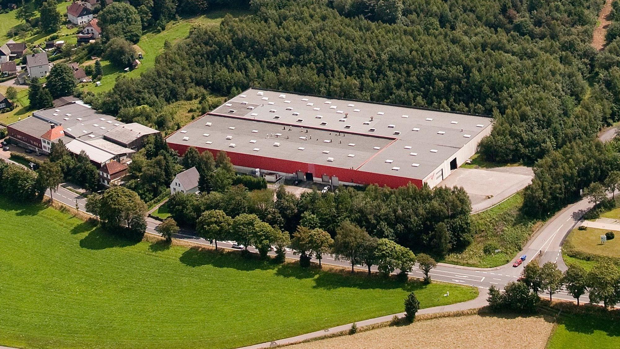 Die Firma Vogelsang in Marienheide-Kalsbach.